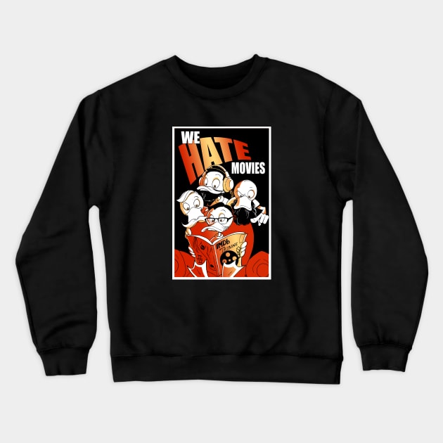 Down in Duckworld Crewneck Sweatshirt by We Hate Movies